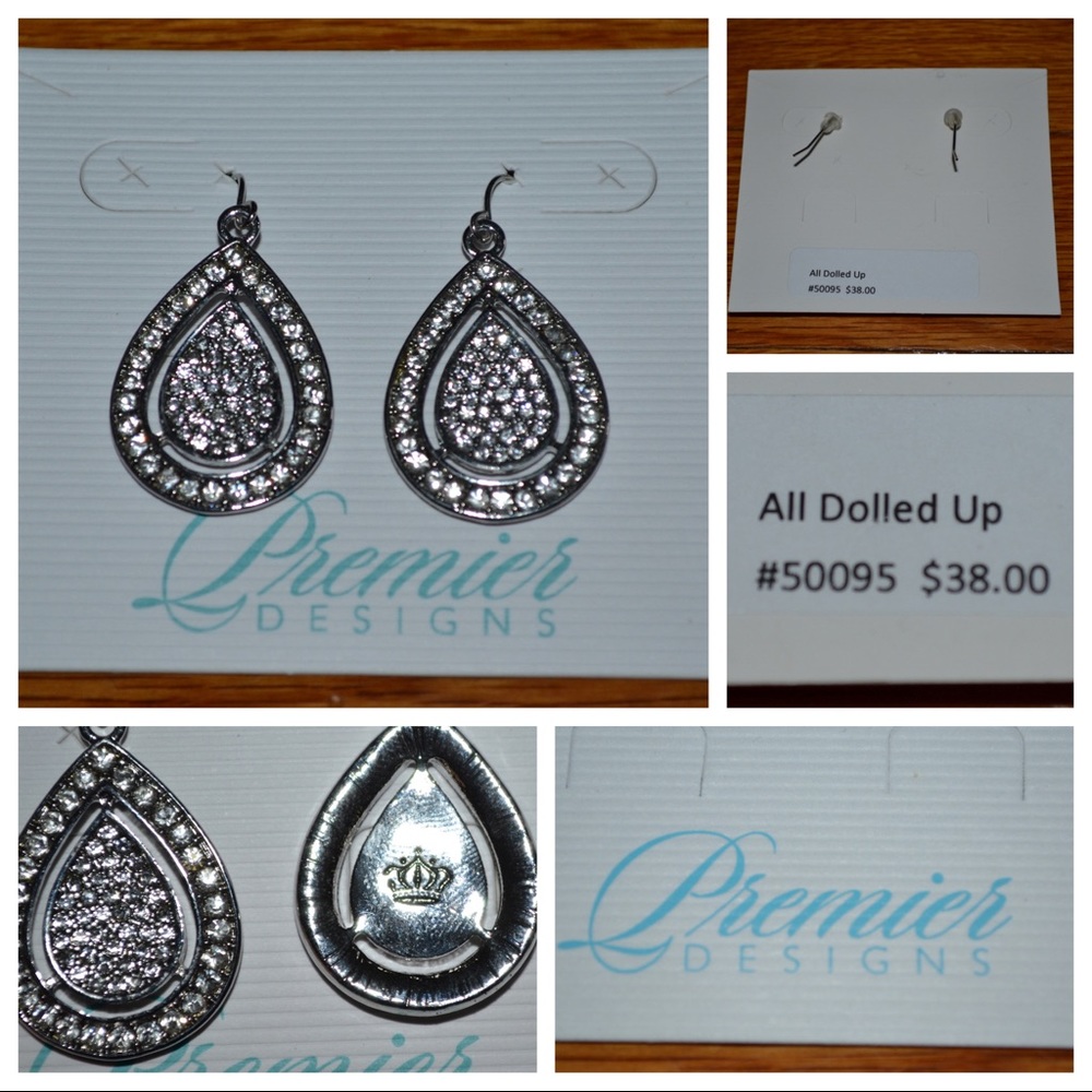 Premier Designs All Dolled Up #50095 earrings - NEW